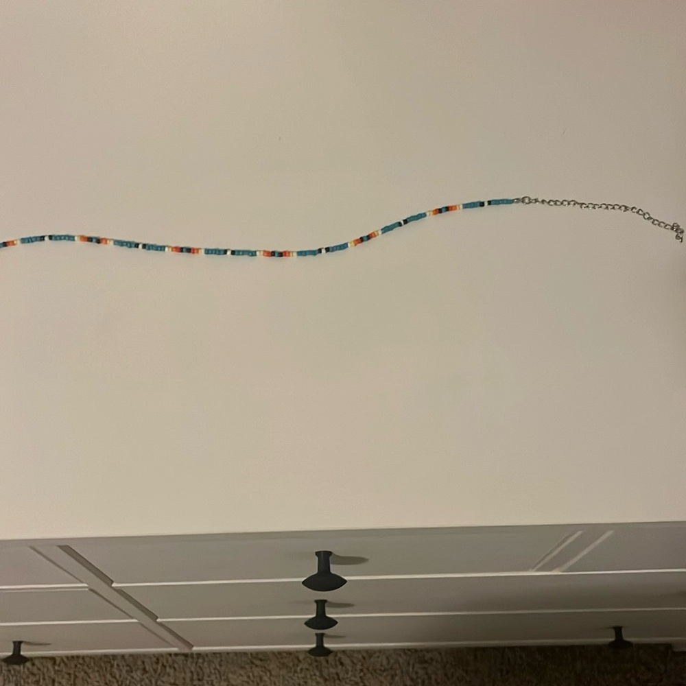 colored beaded necklace